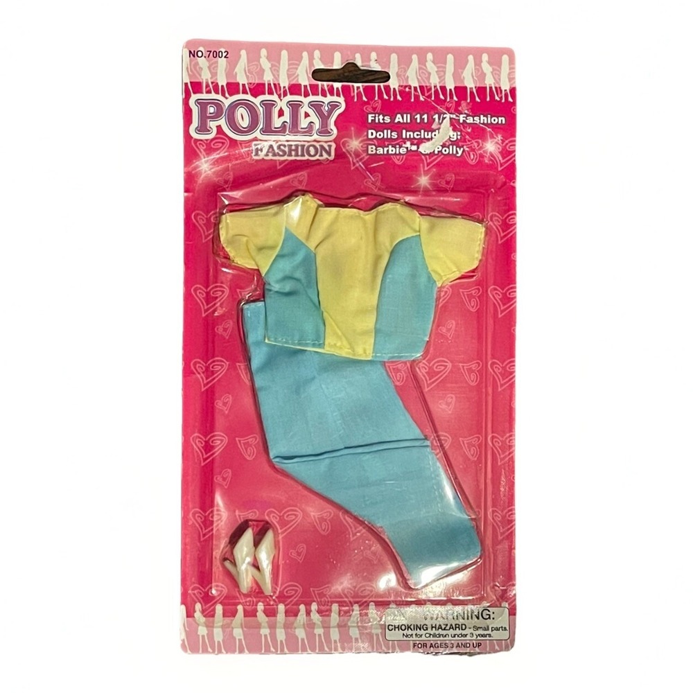 VTG 90's Polly Fashion Barbie Doll New‎